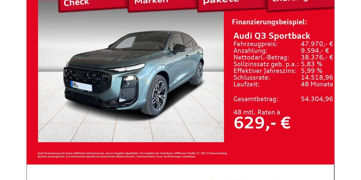 Audi Q3 1.890 km 47.970 &euro; Hamburg 22419