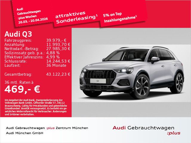 Audi Q3 10.407 km 39.979 &euro; Eching 85386