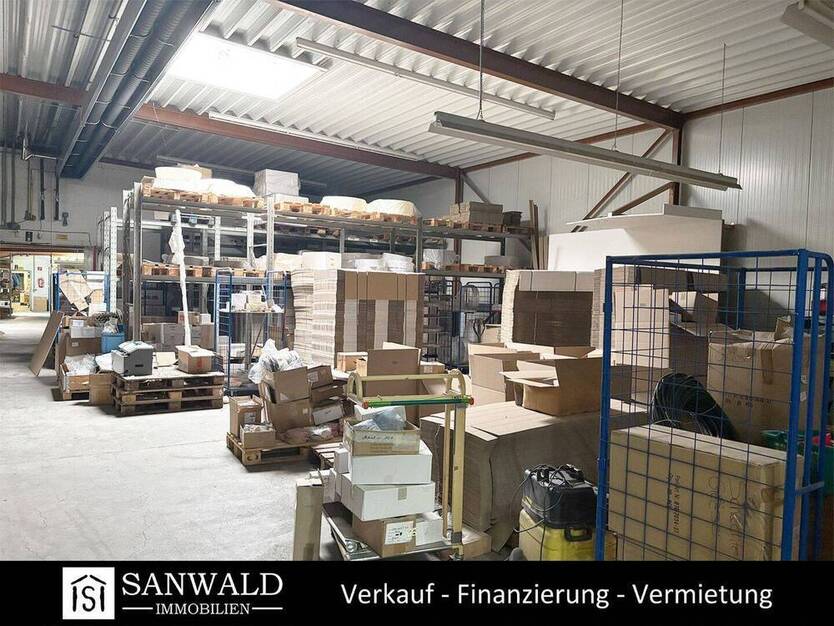Gewerbehalle mit 2.100 qm Produktions- und Lagerfläche zu vermieten