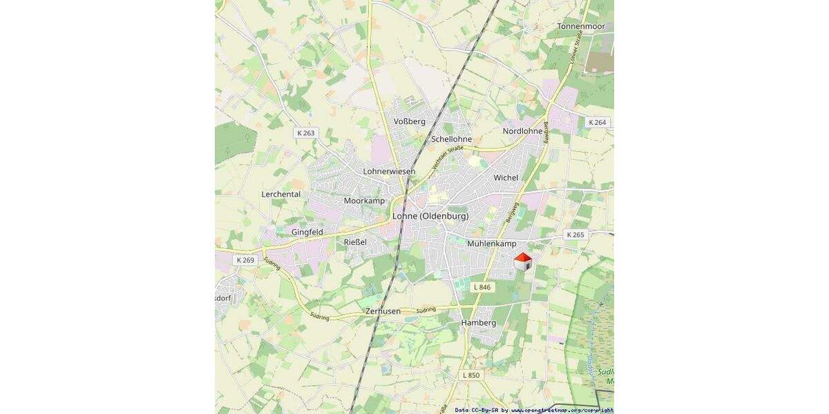 Grundstück Lohne (Oldenburg) / Hamberg Lohne - 100.000&euro; | Angebot:25667745