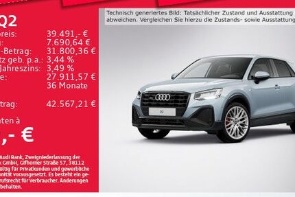 Audi Q2 7.133 km 39.491 € Eching 85386