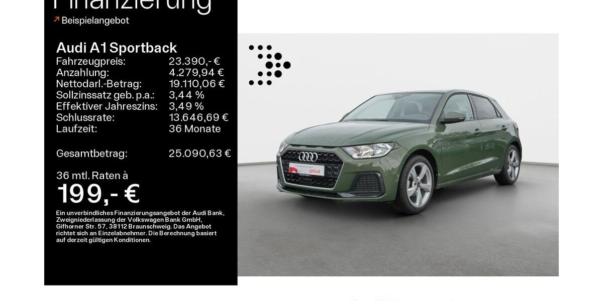 Audi A1 11.579 km 23.390 &euro; Schweinfurt 97424