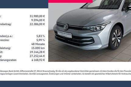 VW Golf 8.000 km 31.980 &euro; Rietberg 33397