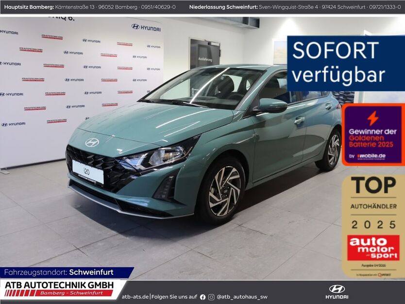 Hyundai i20 5.500 km 19.670 € Schweinfurt 97424