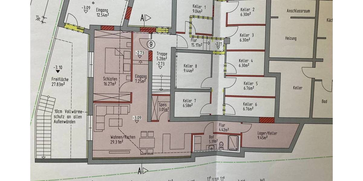 Etagenwohnung Grafenwiesen Berghäuser - 2 Zimmer, 75 m&sup2;, 155.800&euro; | Angebot:25815702