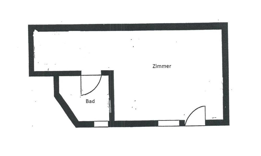 Etagenwohnung Passau Innstadt - 1 Zimmer, 27 m&sup2;, 300&euro; | Angebot:26807394