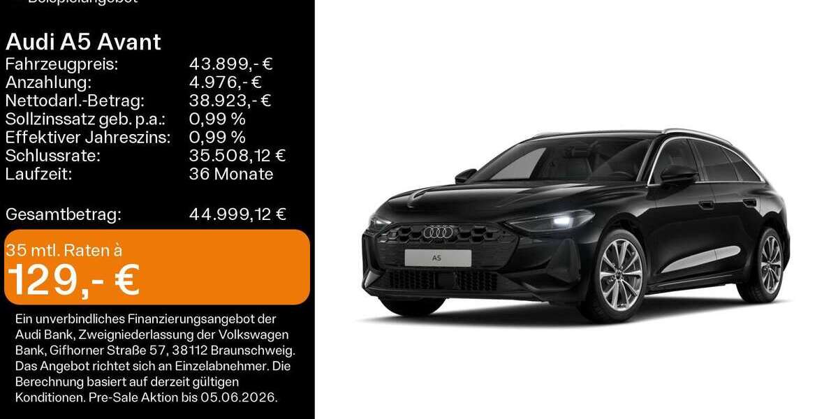 Audi A5 19.500 km 43.899 &euro; Mühlheim a. Main 63165