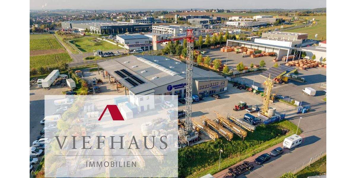 Attraktives Gewerbeareal auf 8.900 m²: Repräsentatives Ausstellungs- und Verkaufsgebäude in Toplage bei Würzburg zimmer