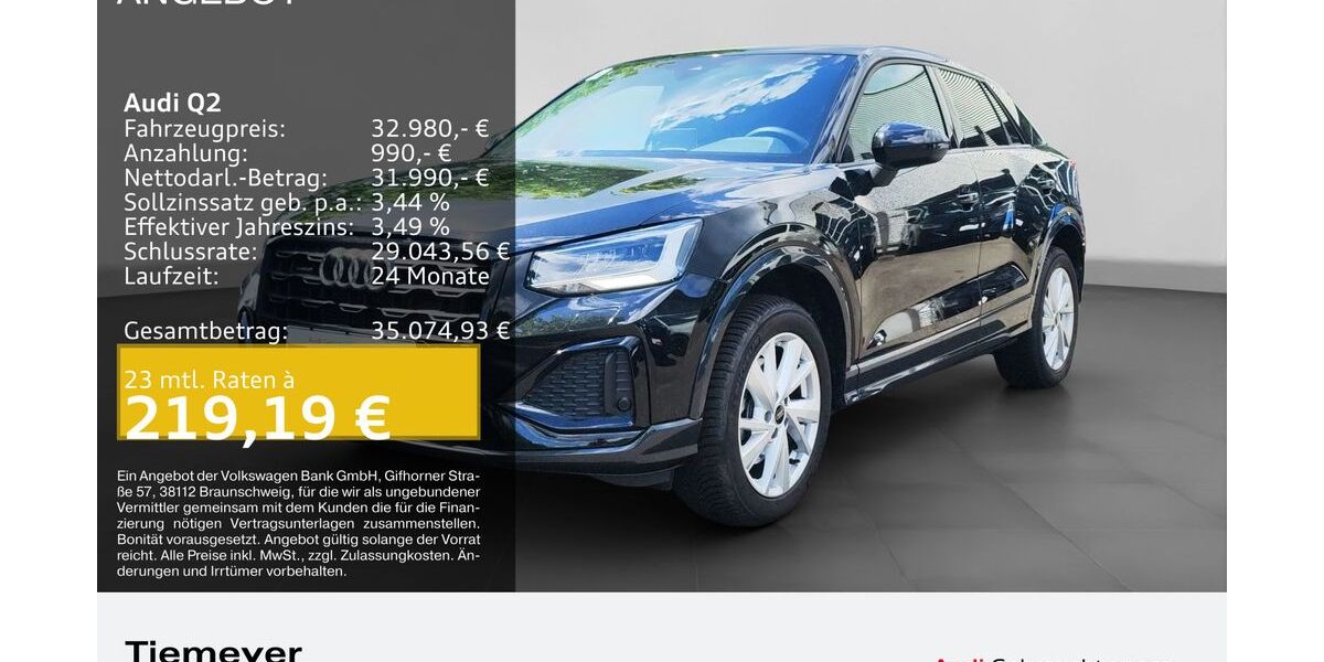 Audi Q2 6.973 km 32.580 &euro; Remscheid 42897