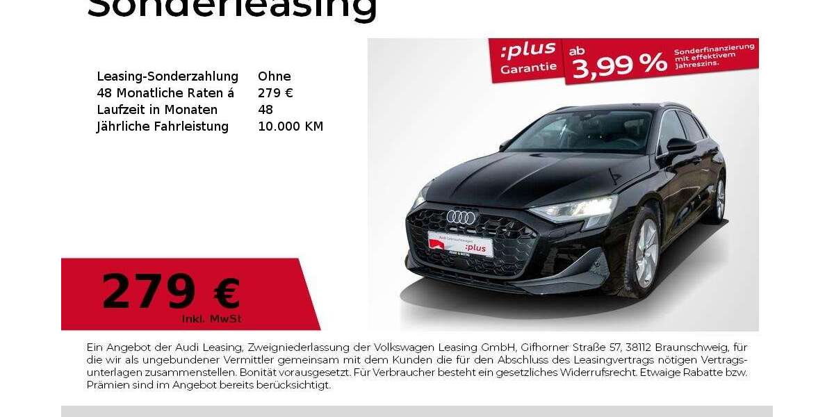 Audi A3 8.005 km 29.990 &euro; Bernburg 06406
