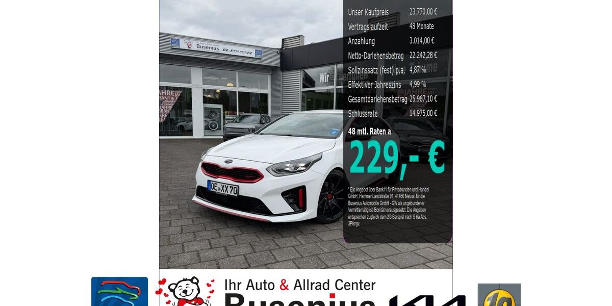 Kia pro ceed / ProCeed 34.500 km 22.887 &euro; Meinerzhagen 58540