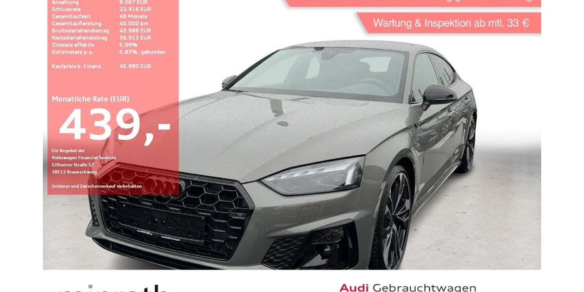 Audi A5 35.468 km 43.980 &euro; Moers-Hülsdonk 47441