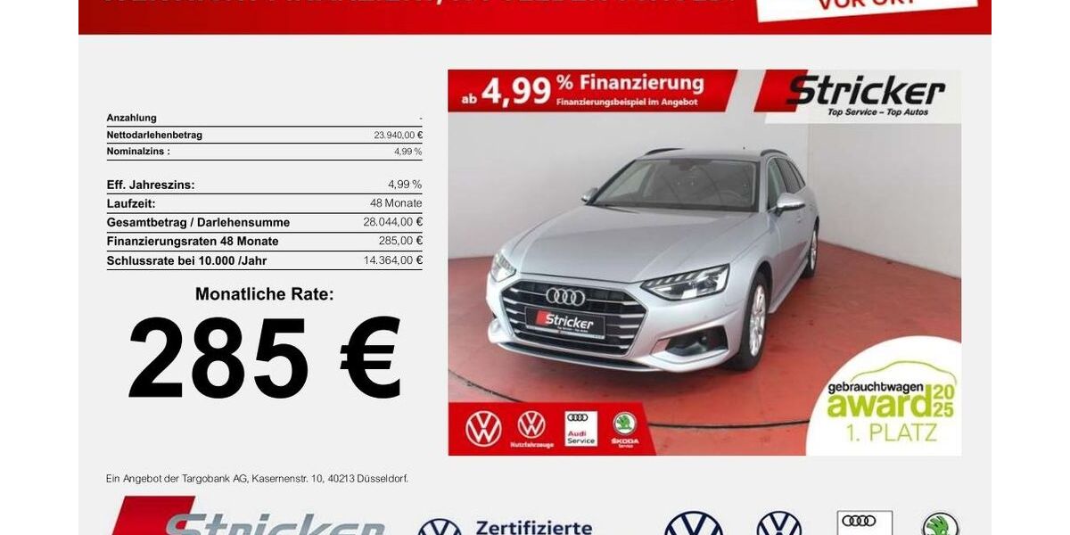 Audi A4 78.114 km 23.449 &euro; Horn-Bad Meinberg 32805