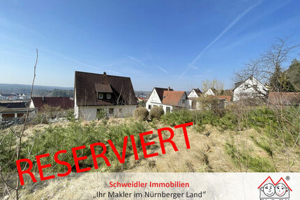 Blick ins Land - Naturnahes Baugrundstück mit Abriss in beliebter Lage am Laufer Kunigundenberg