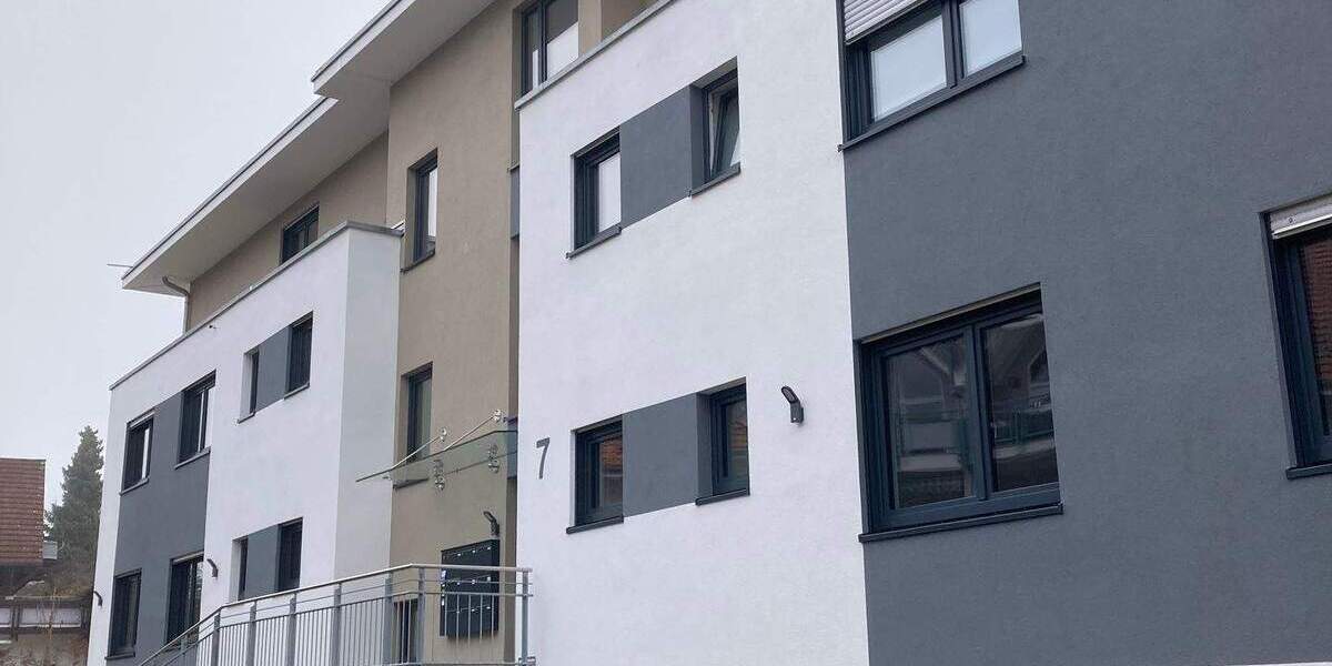 Bad Dürrheim, Neubau, komfortable 2,5-Zi.Whg mit 63,44 qm, Balkon 2 zimmer