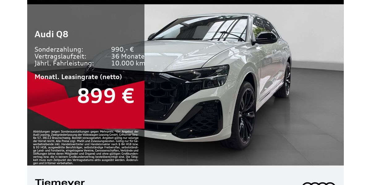 Audi Q8 1.050 km 99.980 &euro; Lüdenscheid 58511