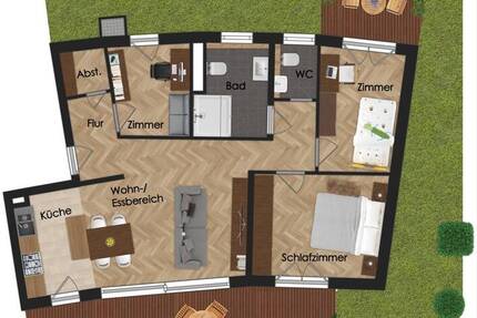 Wohnung Metzingen - 4 Zimmer, 103 m&sup2;, 1.500&euro; | Angebot:25929133