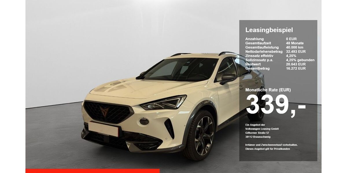 Cupra Formentor 36.140 km 31.950 &euro; Regensburg 93055
