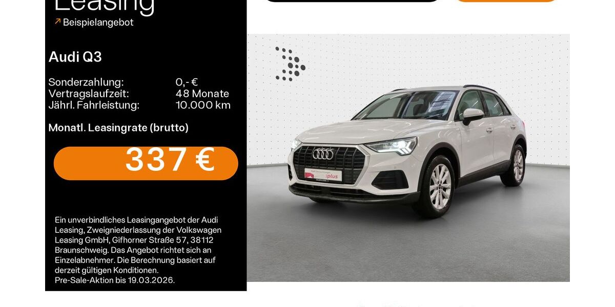 Audi Q3 21.461 km 36.980 &euro; Schweinfurt 97424