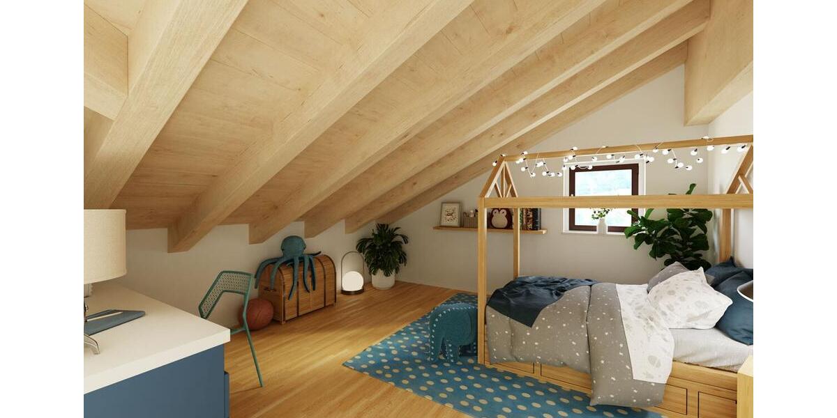 Dachgeschoßwohnung Peißenberg - 3 Zimmer, 79 m&sup2;, 1.185&euro; | Angebot:25392198