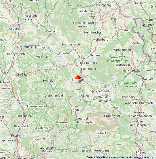 MIETE: Kalthalle in Bayreuth 660 m² und 880 m² Nutzfläche - Gewerbeobjekt Bayreuth Bernecker Straße / Insel / Riedelsberg | Angebot:27095968