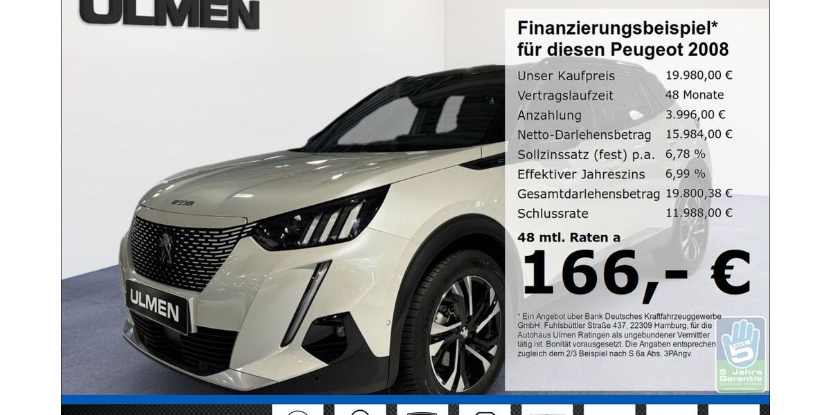 Peugeot 2008 17.922 km 19.980 € Ratingen 40880