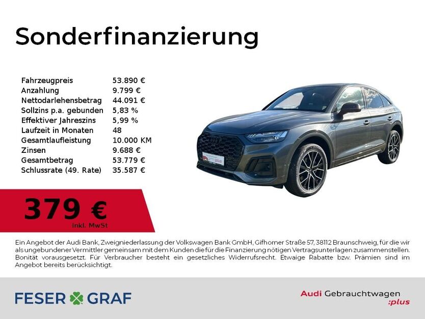 Audi Q5 14.661 km 53.890 € Dessau-Roßlau 06844
