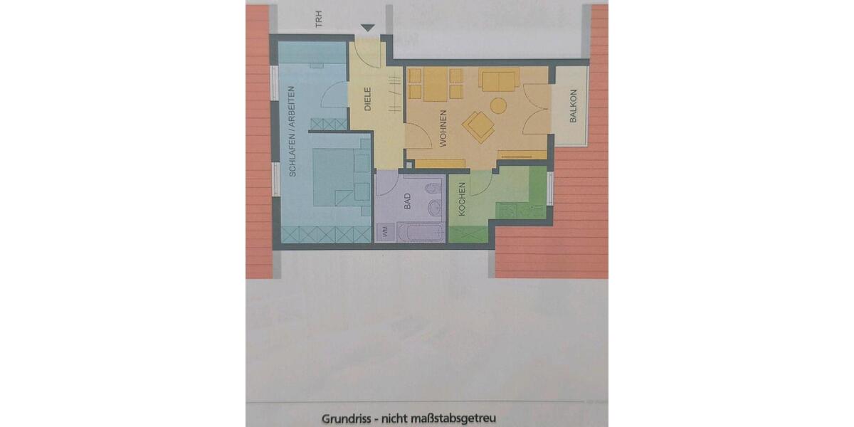 Dachgeschoßwohnung Bad Saulgau - 2 Zimmer, 57 m&sup2;, 180.000&euro; | Angebot:26719710