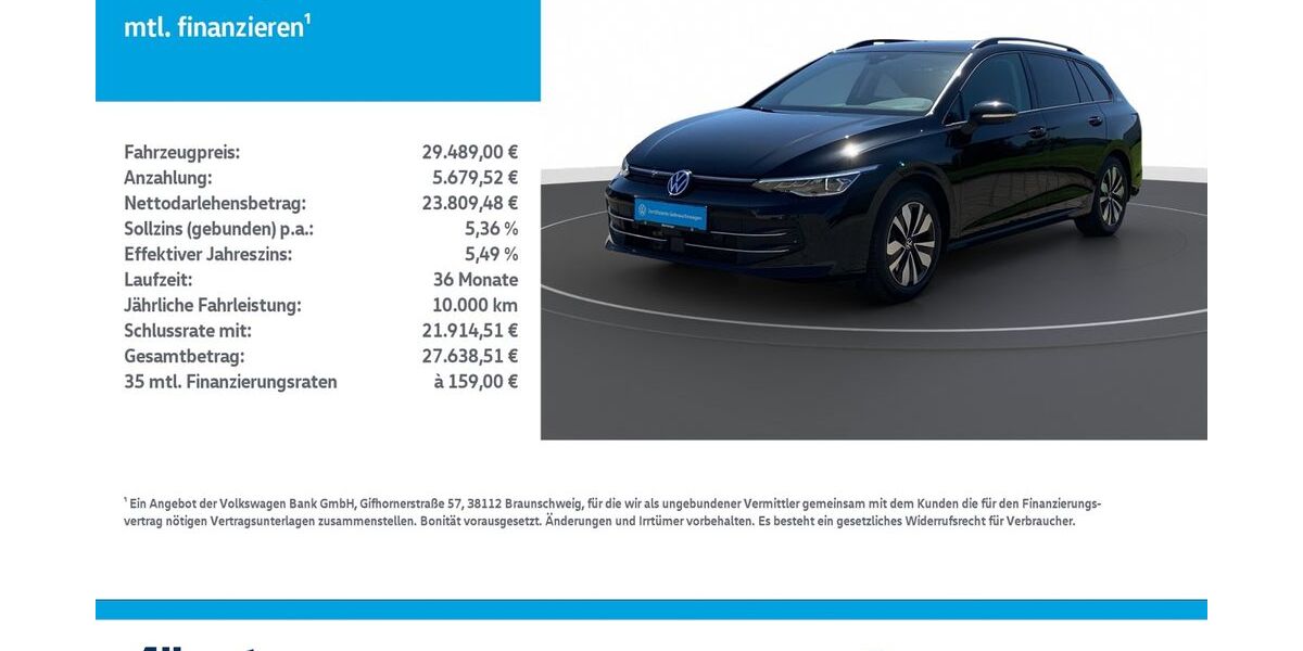 VW Golf 23.076 km 28.948 &euro; Nordhausen 99734