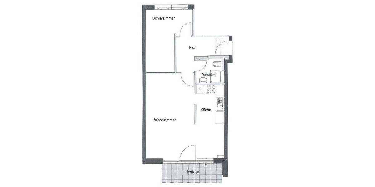 Terrassenwohnung München Untergiesing-Harlaching - 2 Zimmer, 68 m&sup2;, 1.496&euro; | Angebot:26695478