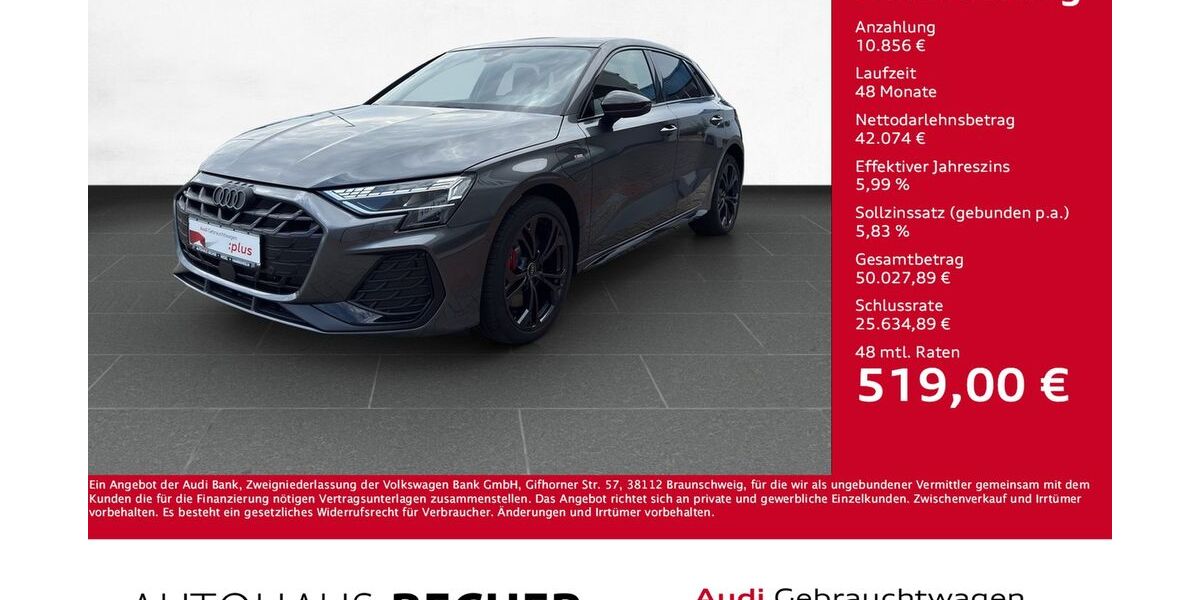 Audi A3 8.000 km 52.930 &euro; Wesel 46485