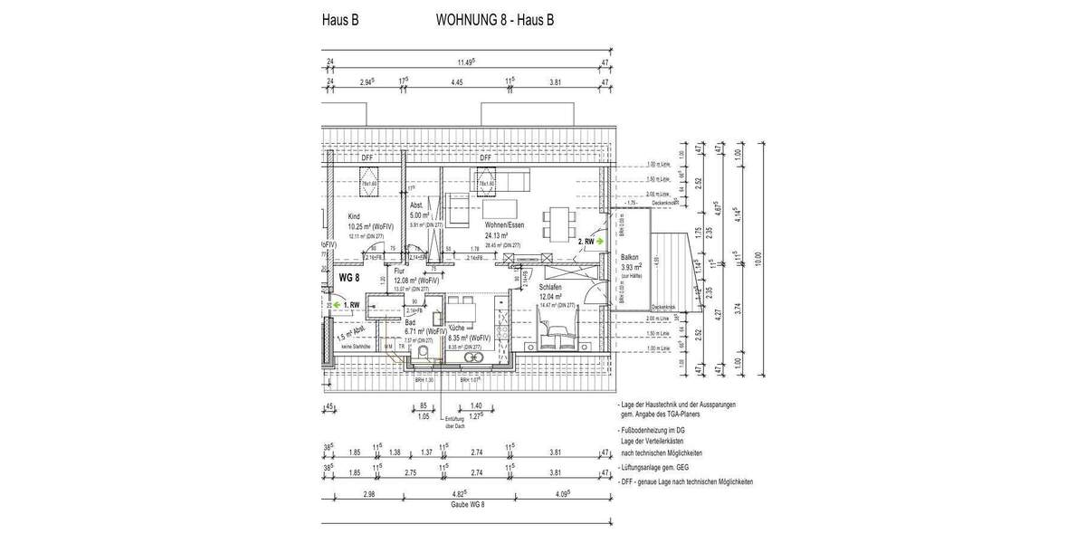 Etagenwohnung Heide - 3 Zimmer, 90 m&sup2;, 299.500&euro; | Angebot:25697267