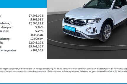 VW T-Roc 7.200 km 27.405 &euro; Mühlhausen/Thüringen 99974