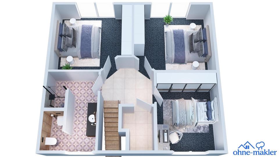 Doppelhaushälfte Lüneburg Goseburg-Zeltberg - 5 Zimmer, 124 m&sup2;, 1.800&euro; | Angebot:26364464