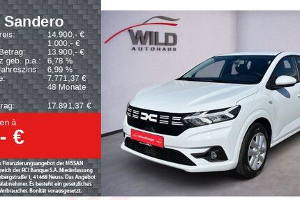 Dacia Sandero 11.850 km 14.900 &euro; Offenburg 77652