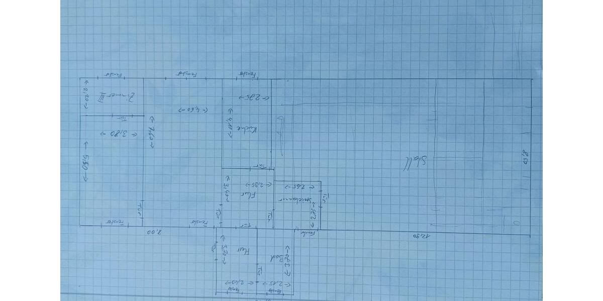 Resthof in Alleinlage bei Jarmen 3 zimmer