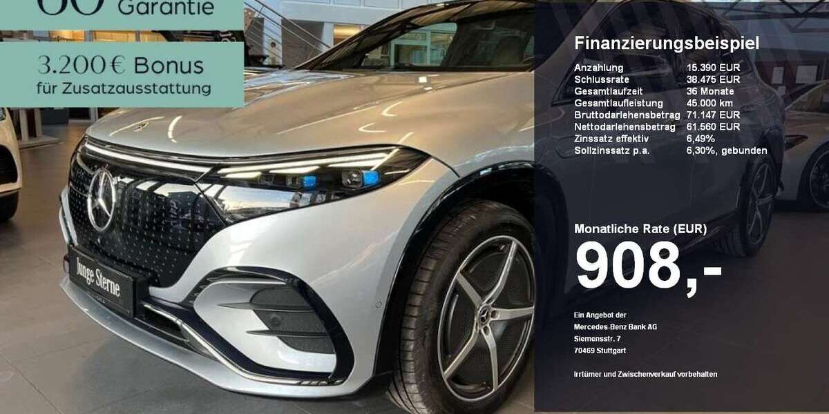 Mercedes-Benz EQS SUV 14.471 km 76.950 &euro; Hohenlinden 85664