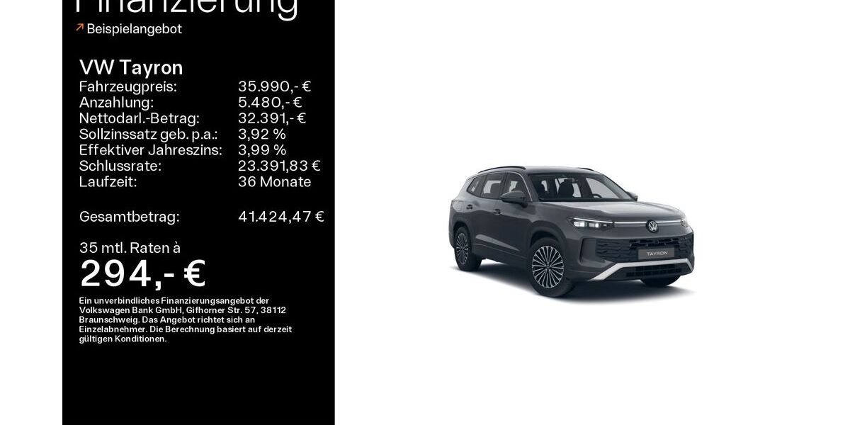 VW Tayron 27.948 km 35.990 &euro; Haßfurt 97437