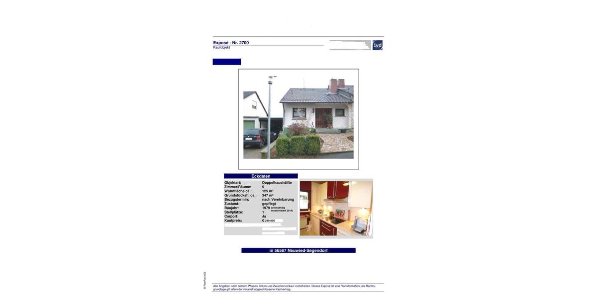 3 Zkb-Mietwohnung mit Balkon zimmer