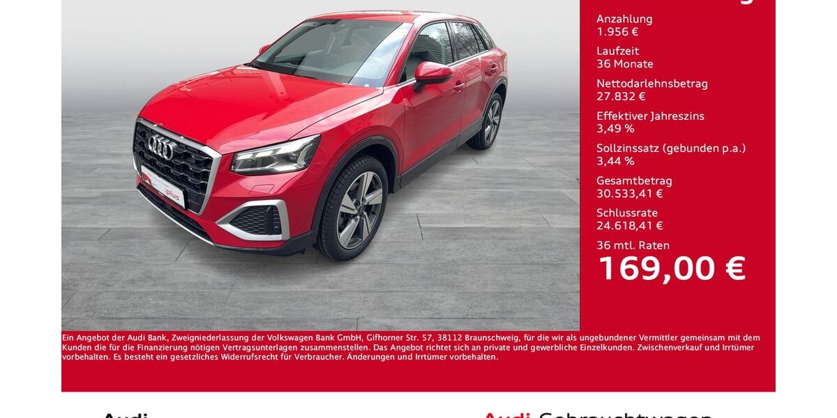 Audi Q2 16.678 km 29.788 &euro; Dortmund 44143