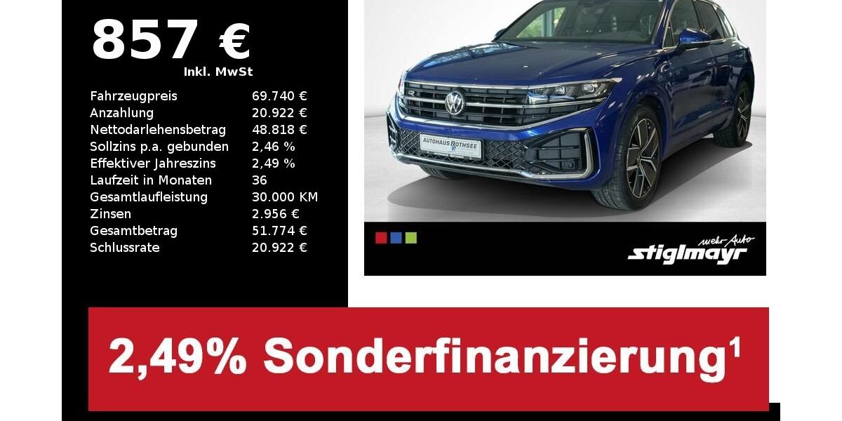 VW Touareg 23.089 km 69.740 &euro; Hilpoltstein 91161