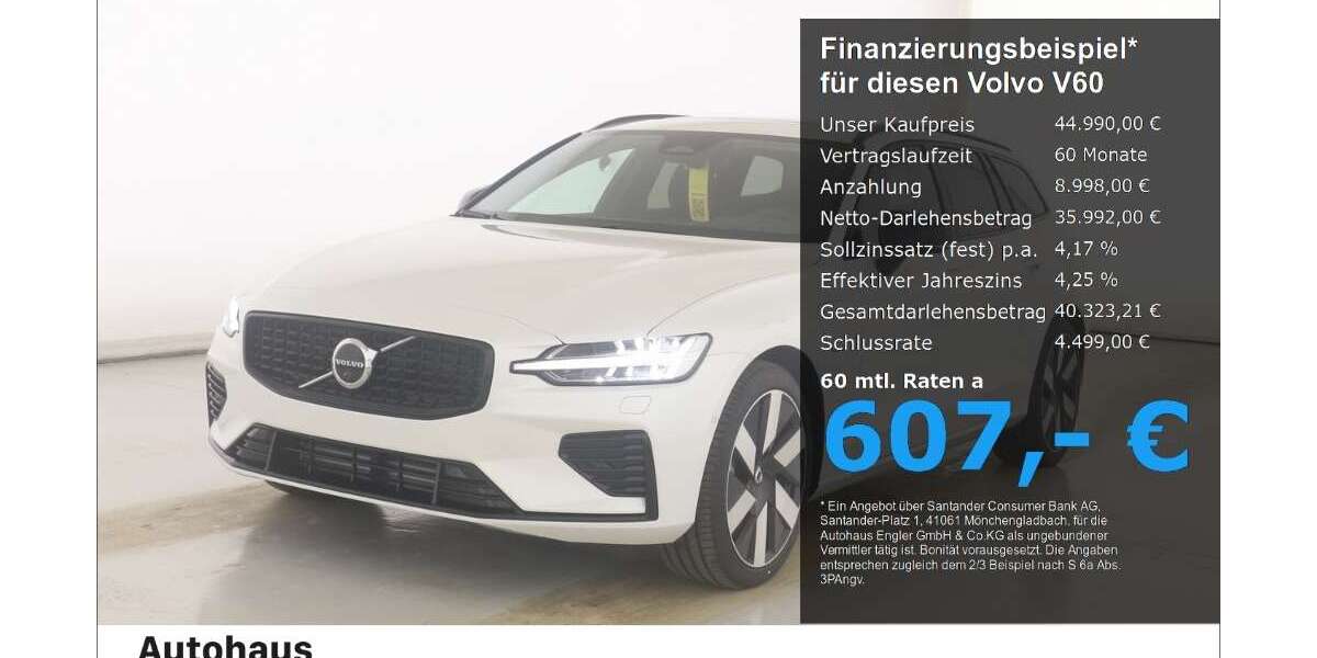 Volvo V60 21.136 km 44.990 &euro; Lübeck 23566