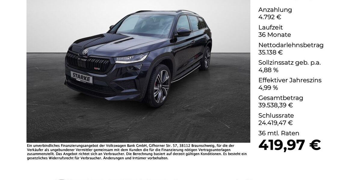 Skoda Kodiaq 71.824 km 39.550 € Georgsmarienhütte 49124