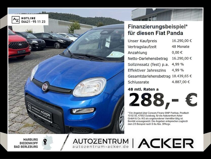 Fiat Panda 2.500 km 16.290 € Marburg 35043