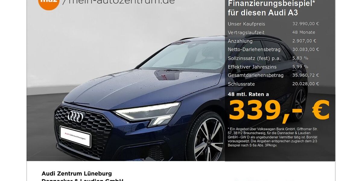 Audi A3 30.861 km 30.950 &euro; Lüneburg 21337