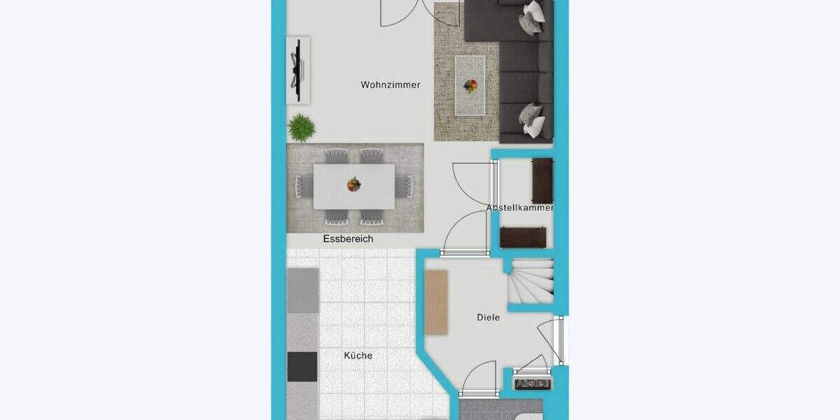 Reihenendhaus Aachen Vaalserquartier - 4 Zimmer, 131 m&sup2;, 299.000&euro; | Angebot:25674492