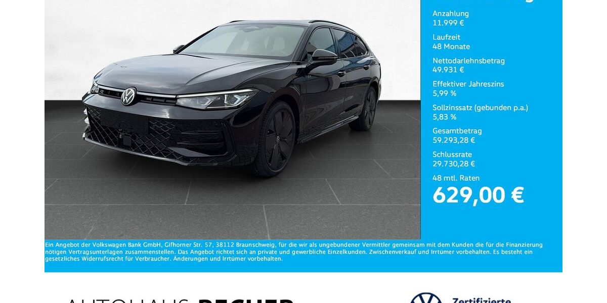 VW Passat 8.000 km 61.930 € Wesel 46485