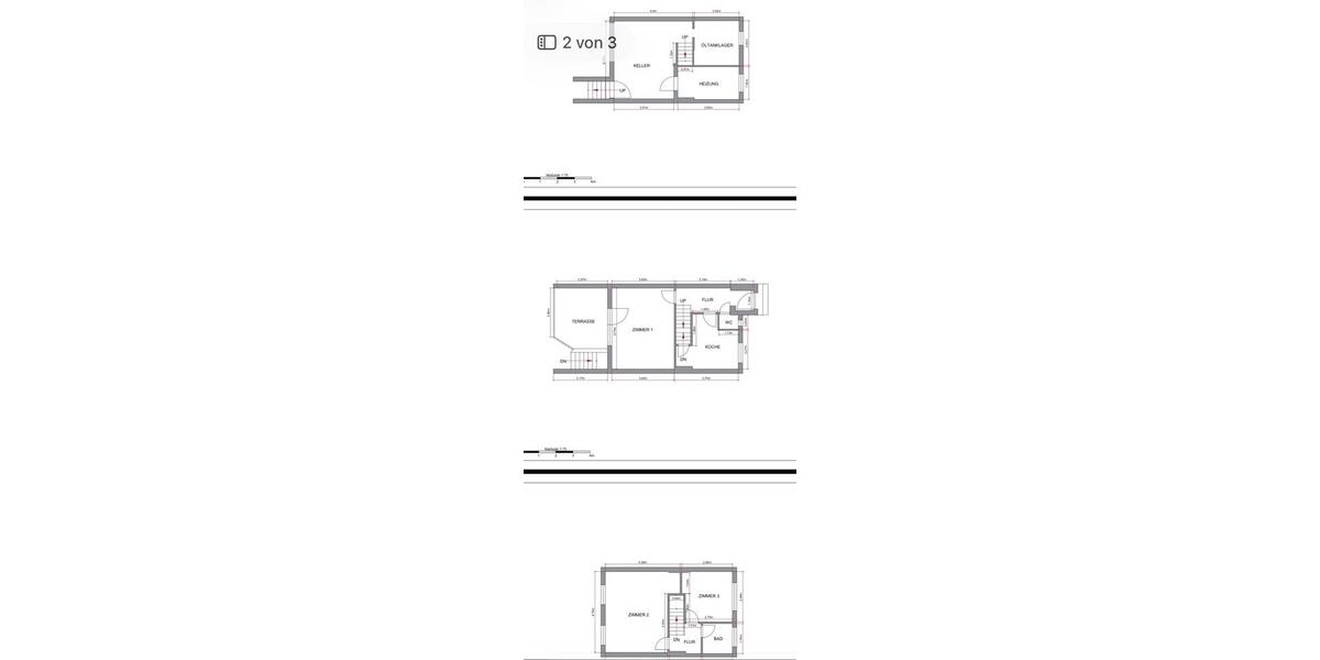 Reihenhaus Berlin Neukölln - 3 Zimmer, 70 m&sup2;, 295.000&euro; | Angebot:26973036