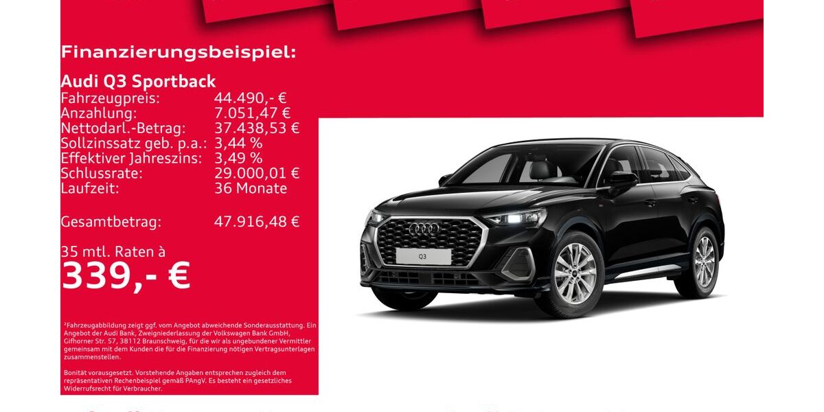 Audi Q3 27.542 km 44.490 &euro; Hannover 30179