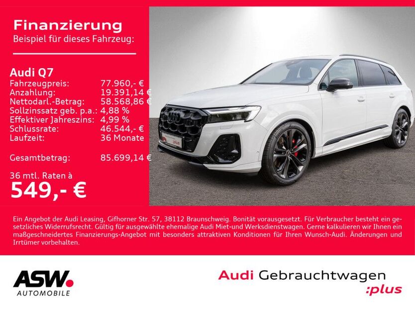 Audi Q7 6.690 km 77.960 € Heilbronn 74074